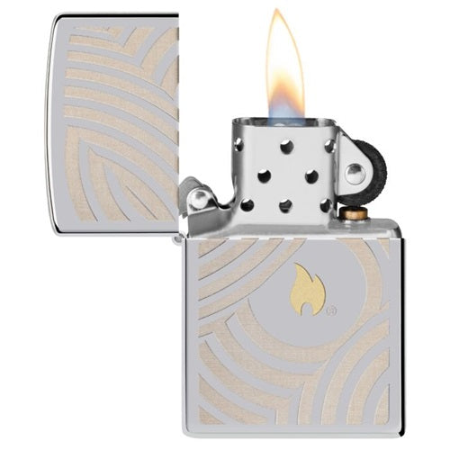 Zippo Flame and Circles