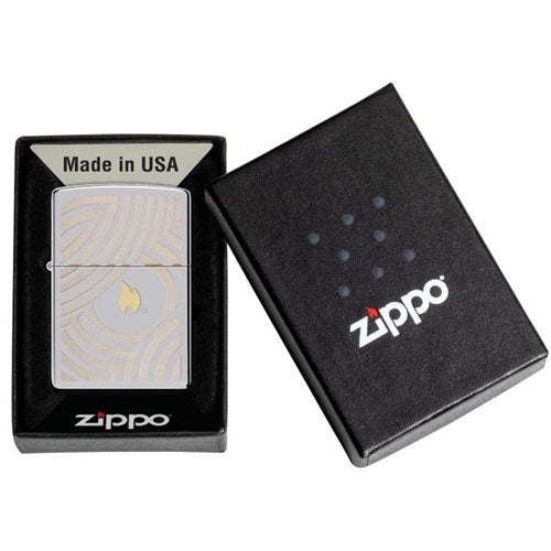 Zippo Flame and Circles