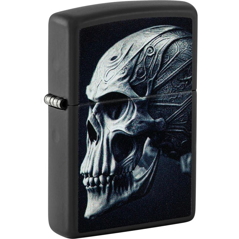 Zippo Cyberpunk Totenkopf