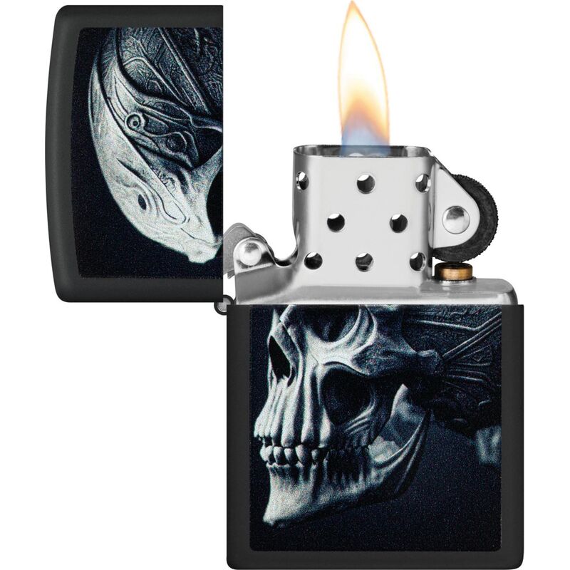 Zippo Cyberpunk Totenkopf