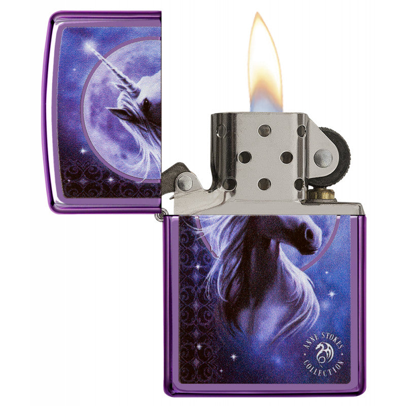 Zippo Anne Stokes Unicorn